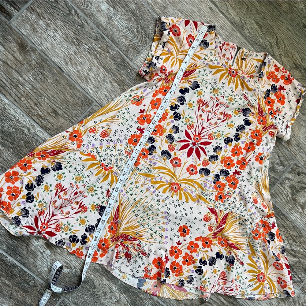 Free People Strawberry Fields Mini Dress, Women’s XS, Generous fit - Picture 8 of 10